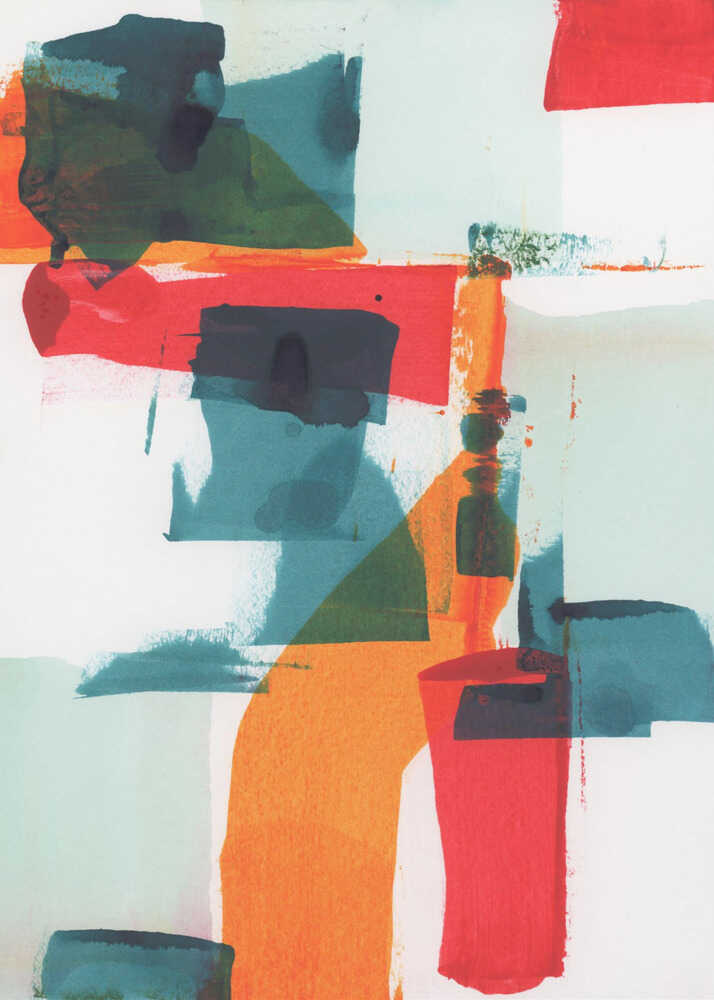Vibrant Geometric Layers