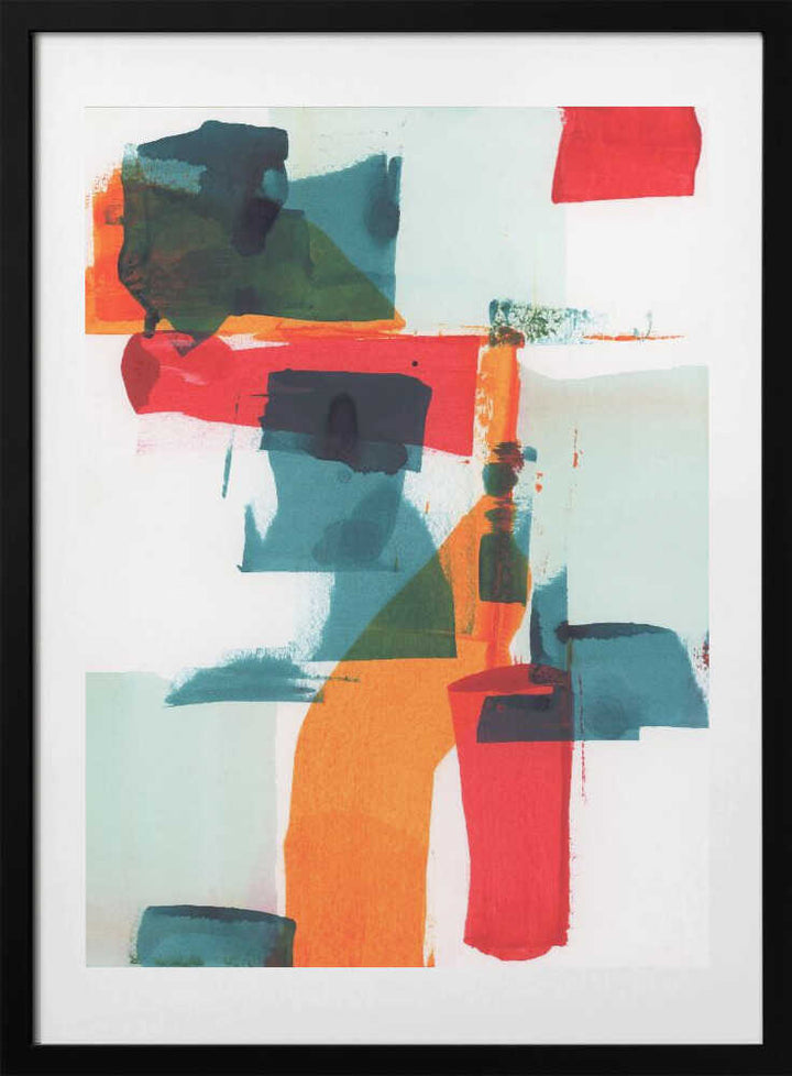 Vibrant Geometric Layers