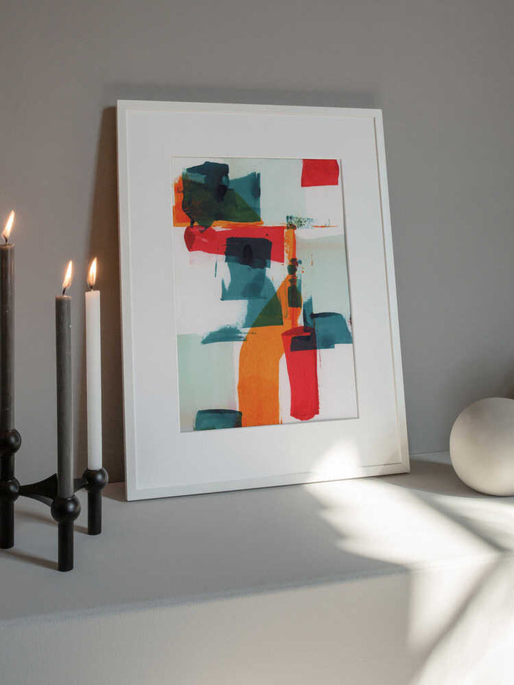 Vibrant Geometric Layers