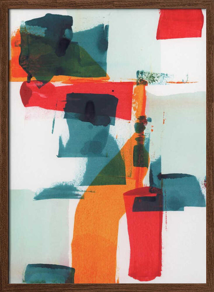 Vibrant Geometric Layers