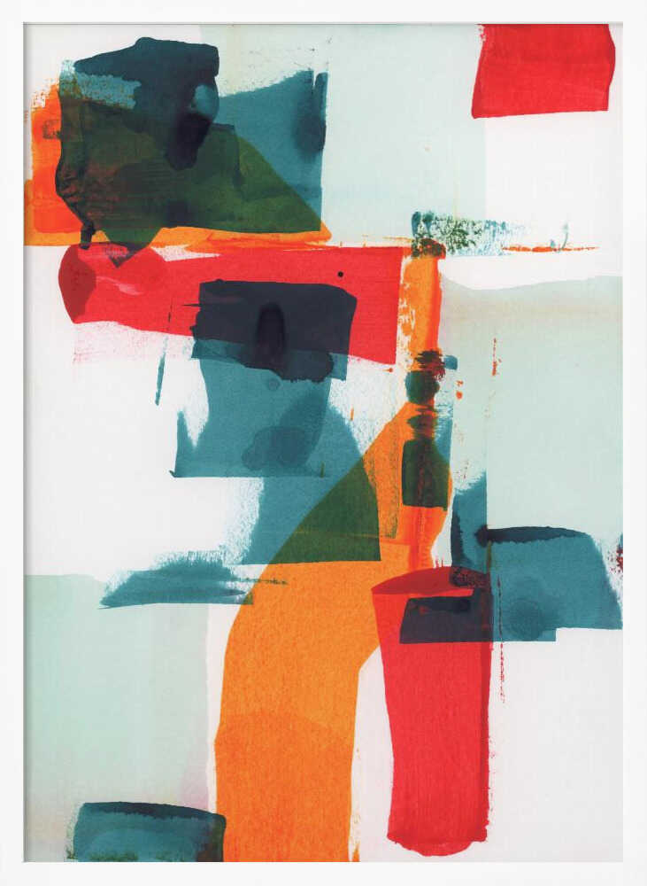 Vibrant Geometric Layers