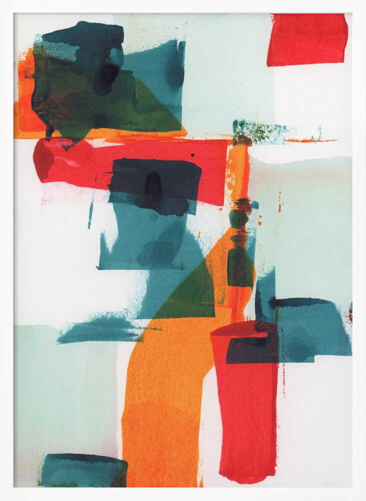 Vibrant Geometric Layers