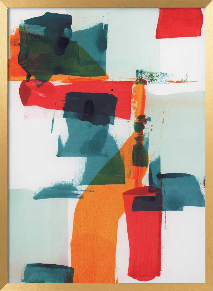 Vibrant Geometric Layers