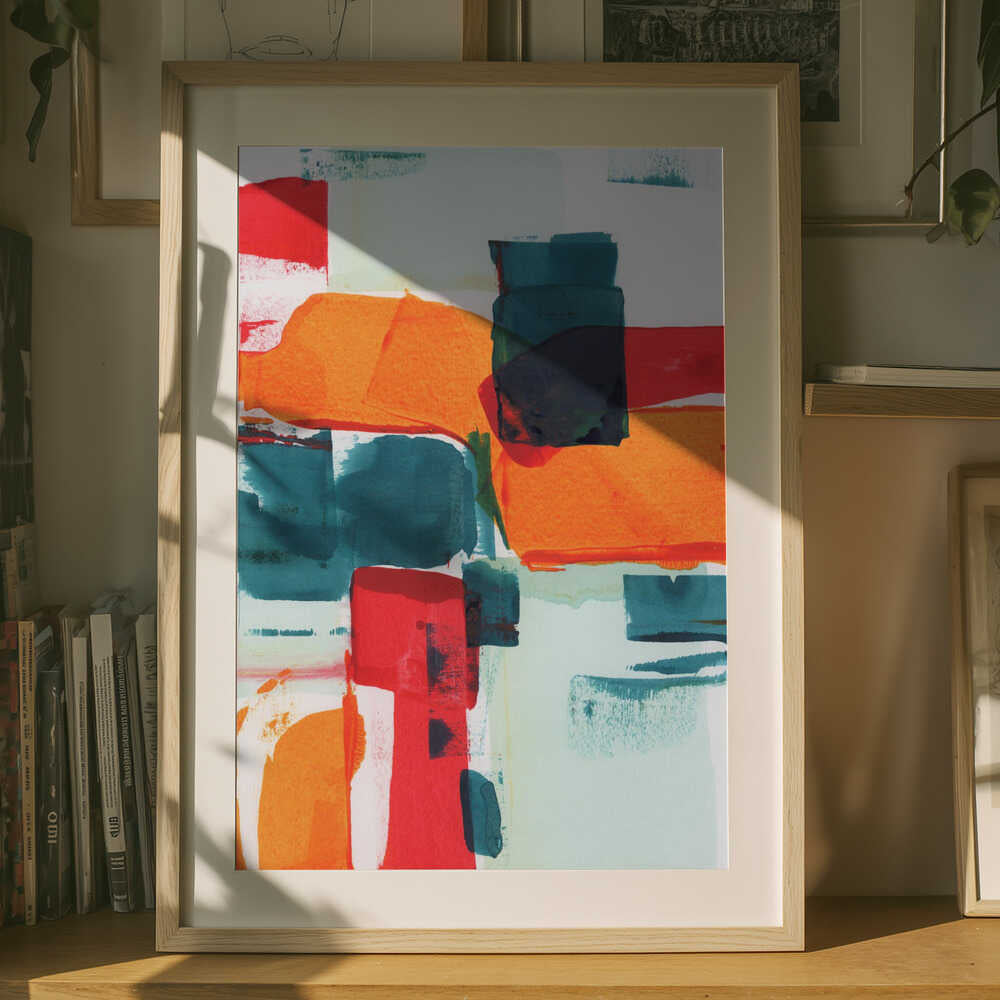 Vibrant Color Blocks