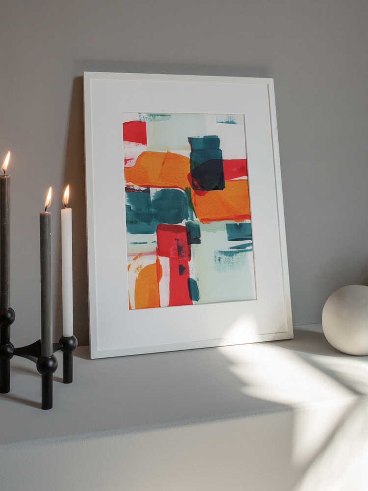 Vibrant Color Blocks