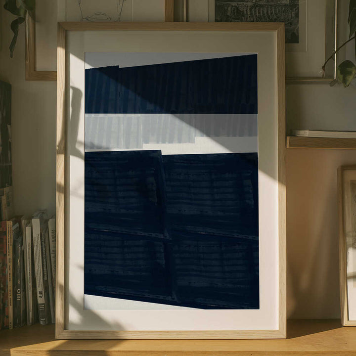 Textured Indigo Blocks