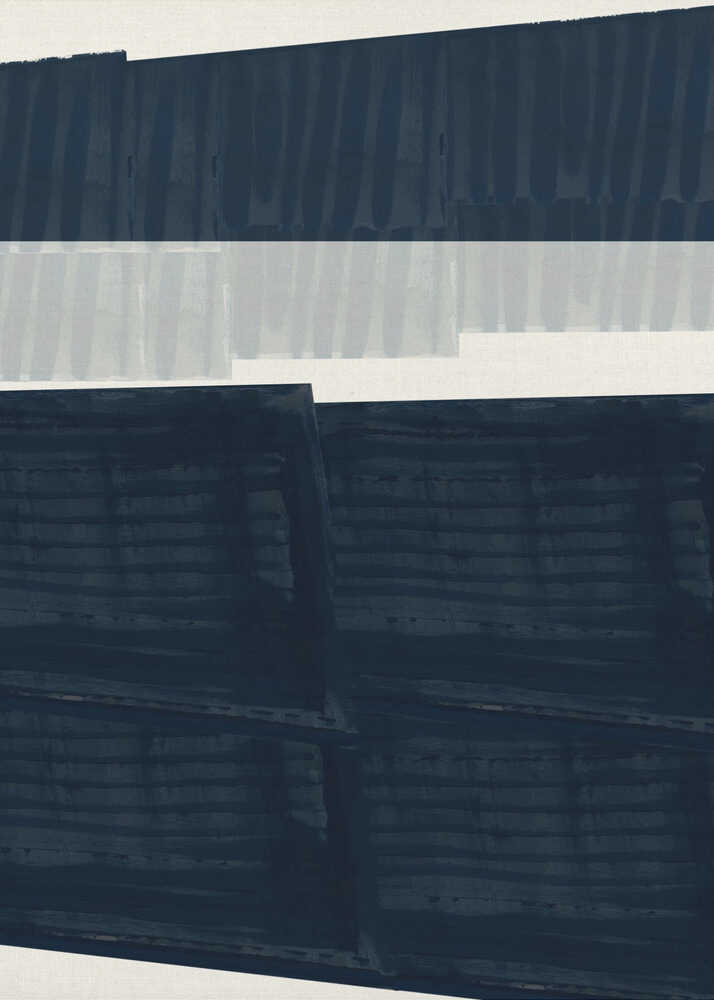 Textured Indigo Blocks