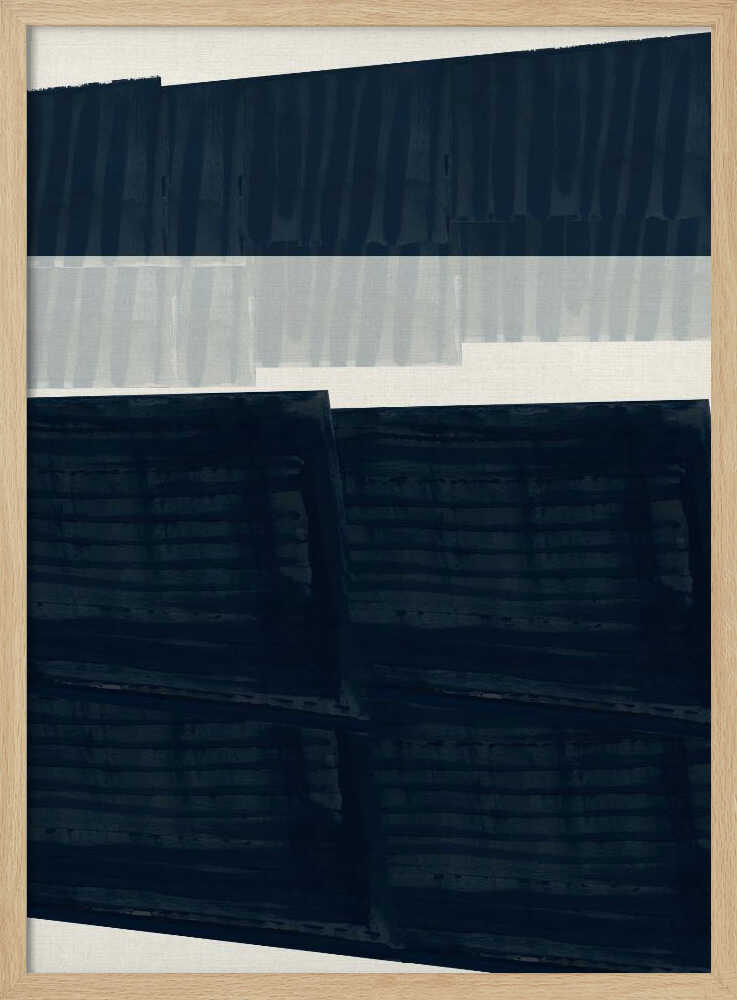 Textured Indigo Blocks