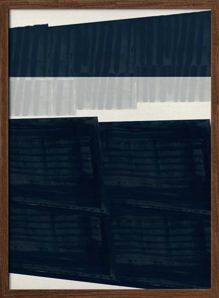 Textured Indigo Blocks