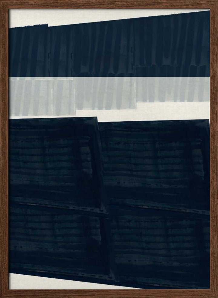 Textured Indigo Blocks