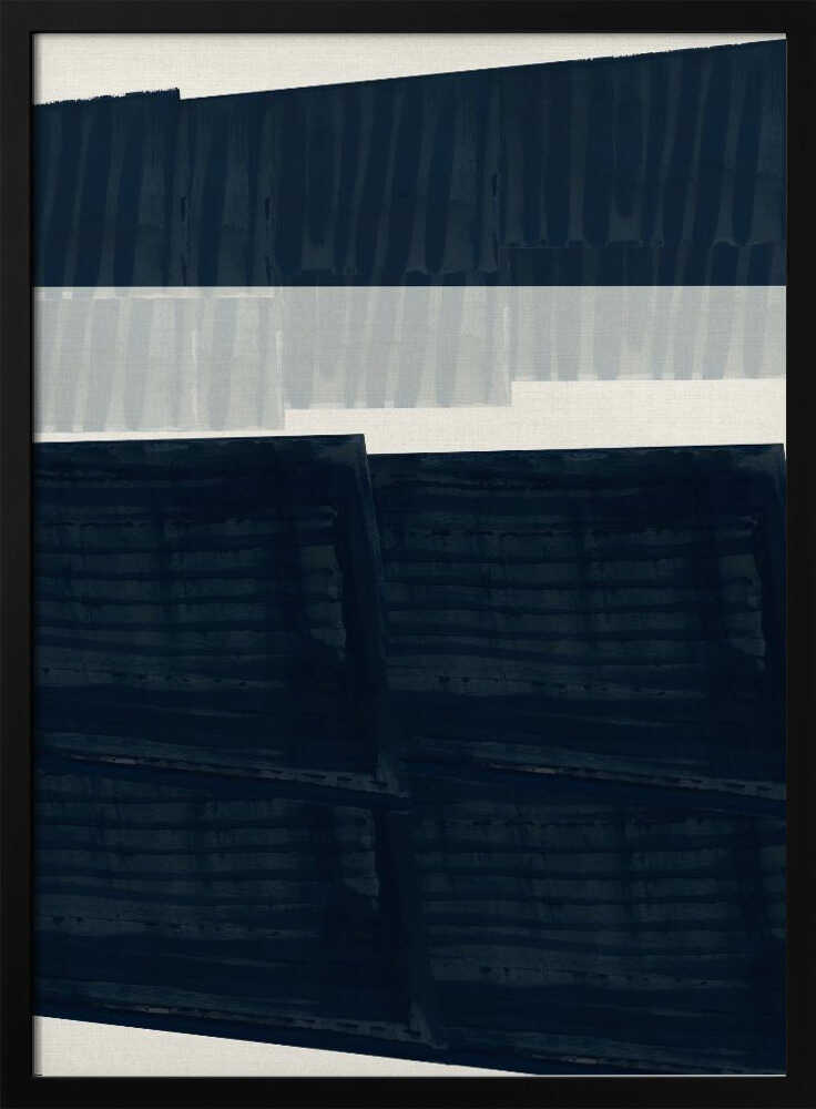 Textured Indigo Blocks