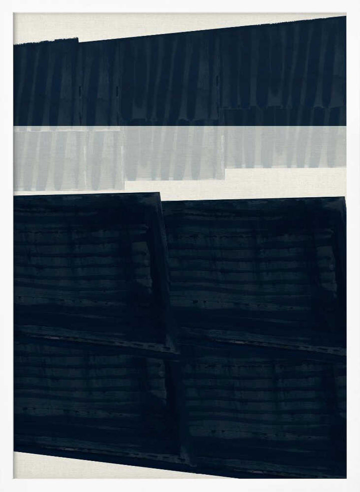 Textured Indigo Blocks