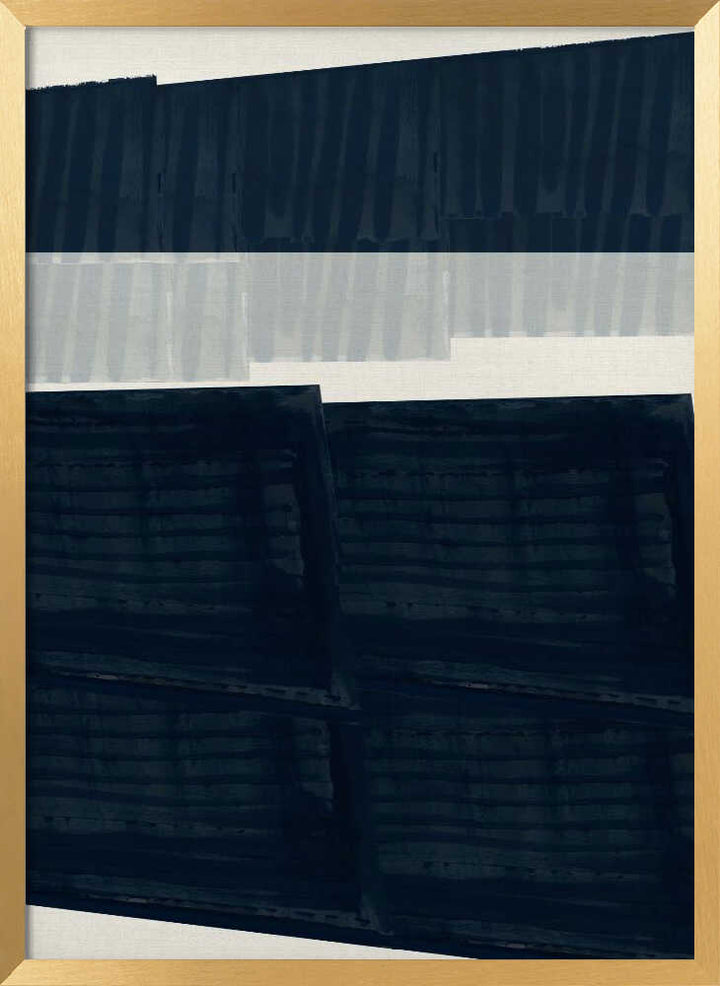 Textured Indigo Blocks