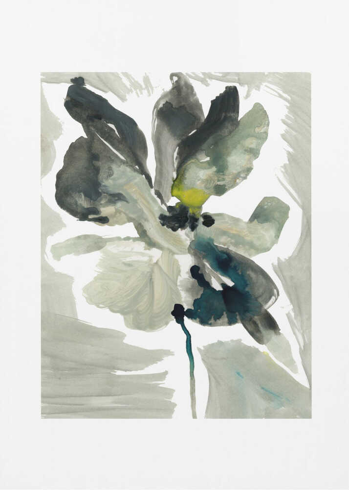 Serene Watercolor Flower