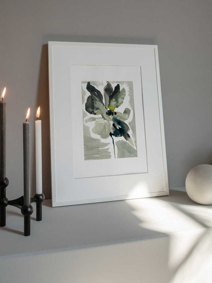 Serene Watercolor Flower