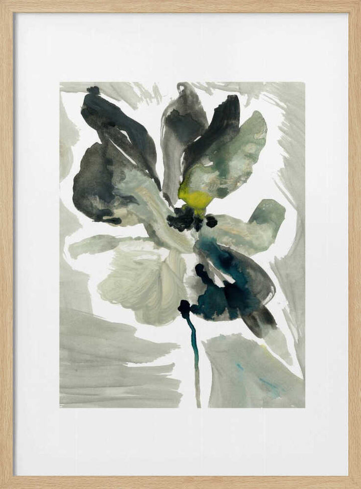 Serene Watercolor Flower