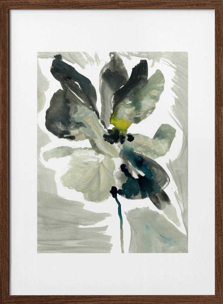 Serene Watercolor Flower