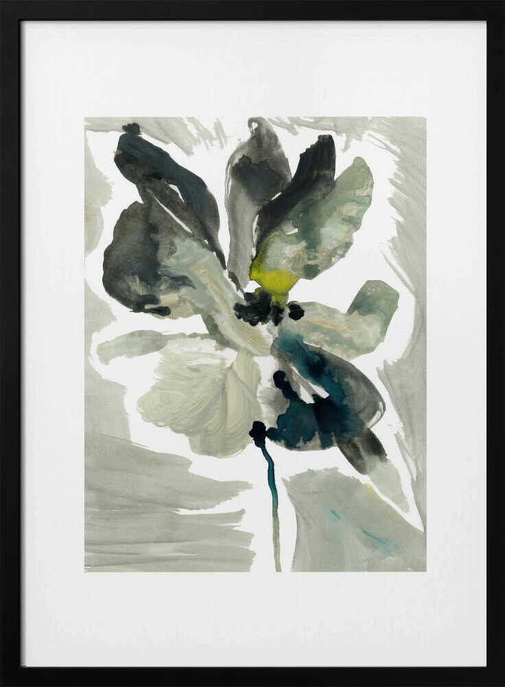 Serene Watercolor Flower