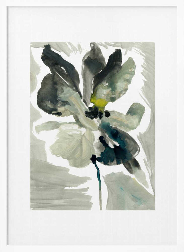Serene Watercolor Flower