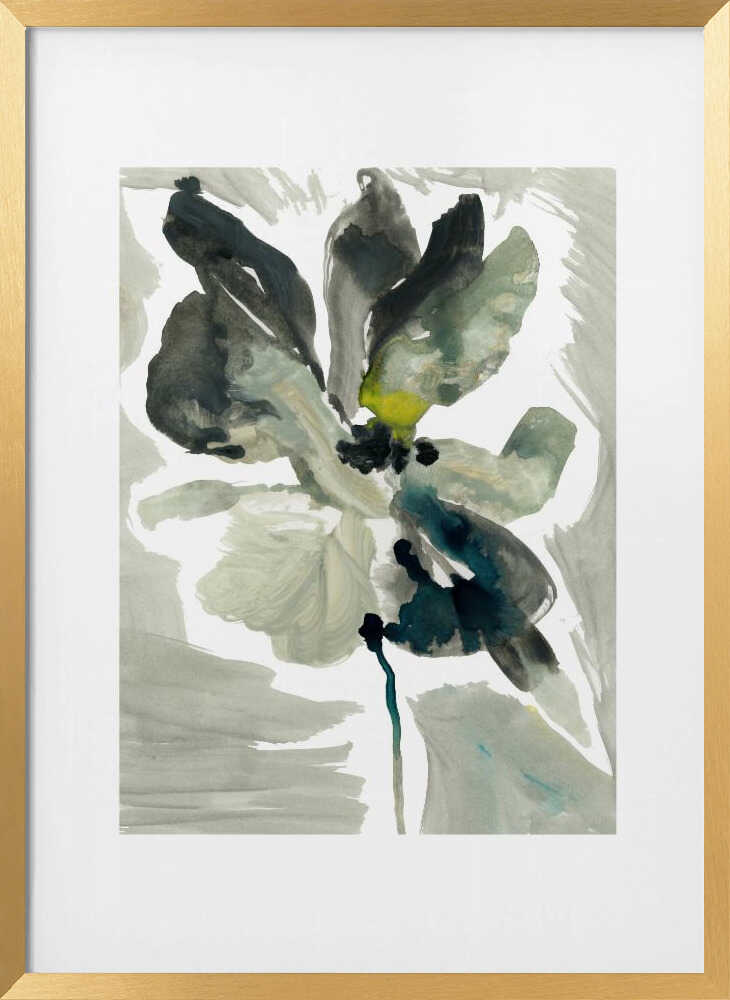 Serene Watercolor Flower