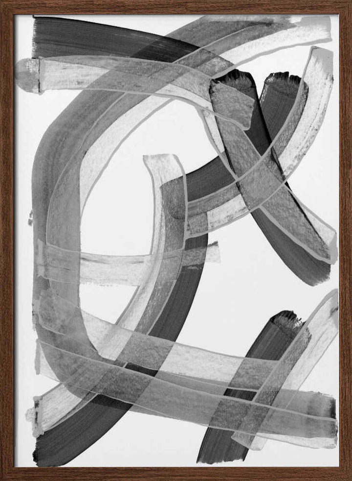 Abstract Flowing Strokes
