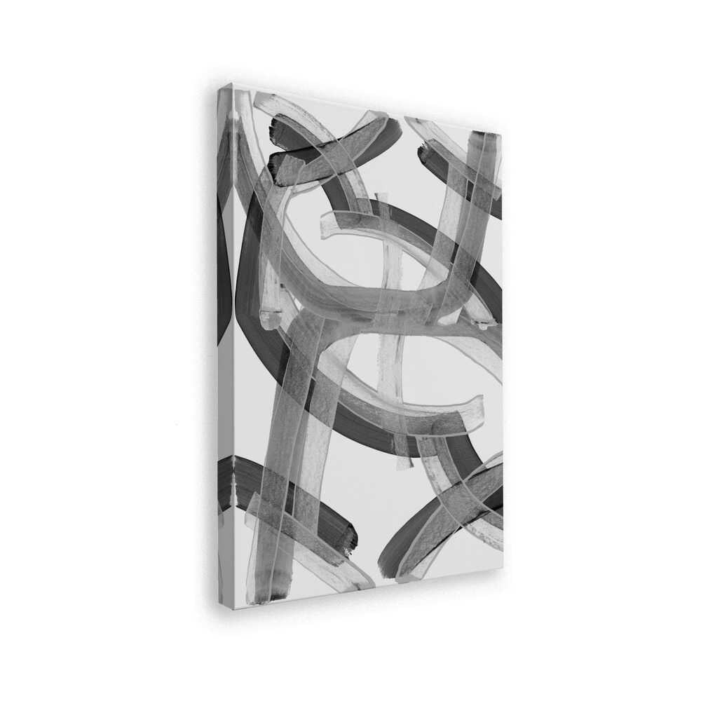 Abstract Flowing Strokes