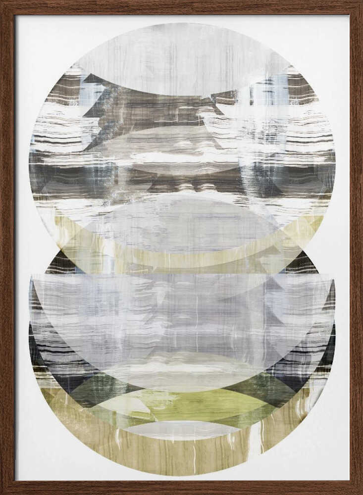 Abstract Layered Circles