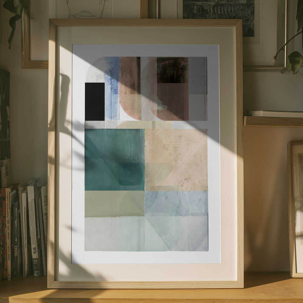 Muted Geometric Layers