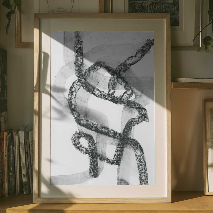 Intertwined Textured Lines