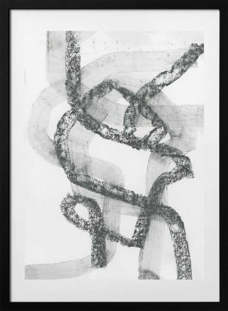 Intertwined Textured Lines