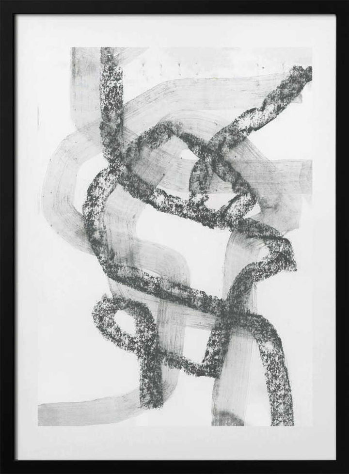 Intertwined Textured Lines