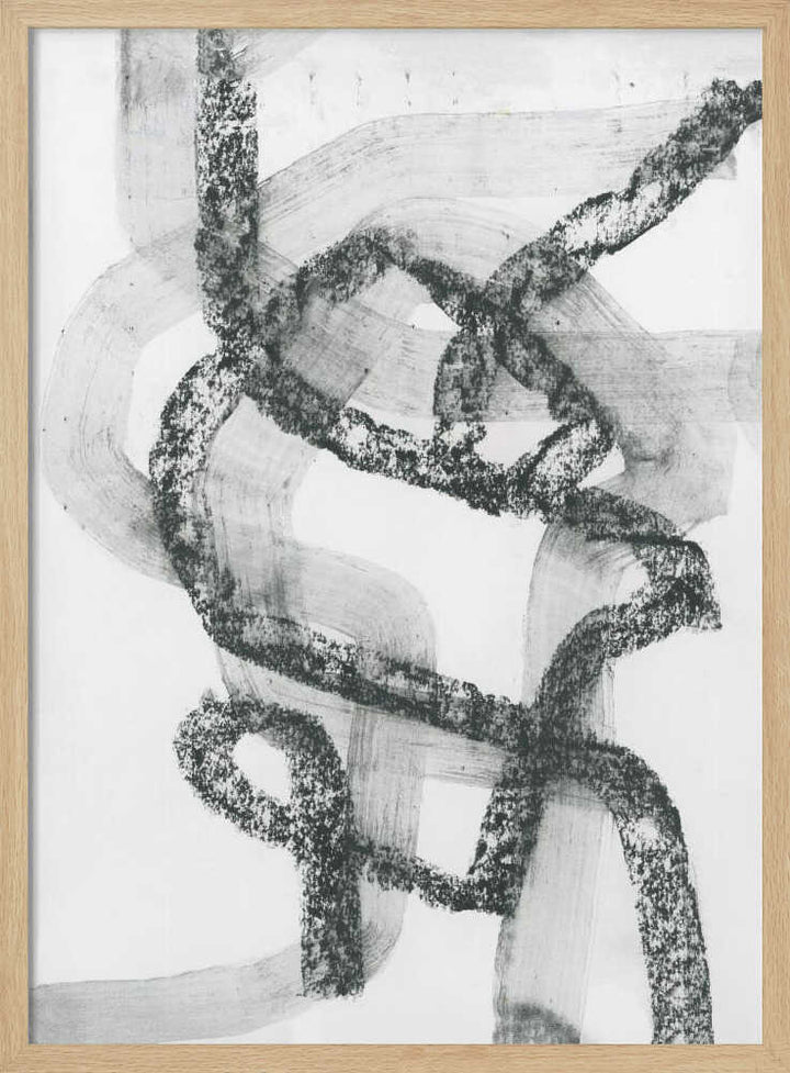 Intertwined Textured Lines