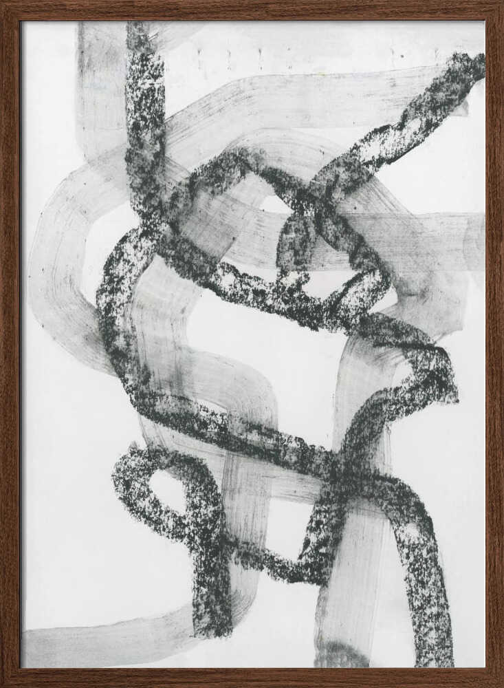Intertwined Textured Lines