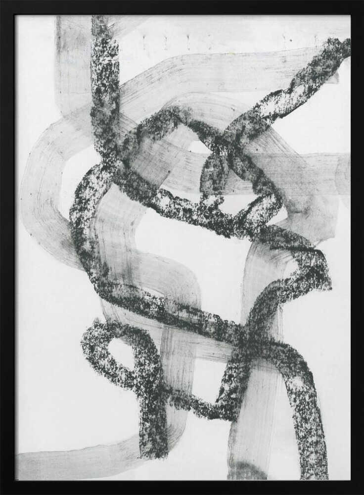 Intertwined Textured Lines