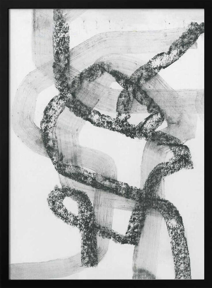Intertwined Textured Lines