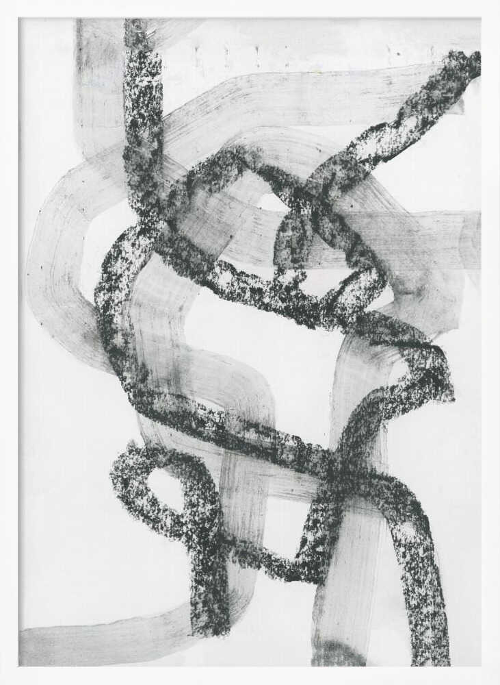 Intertwined Textured Lines