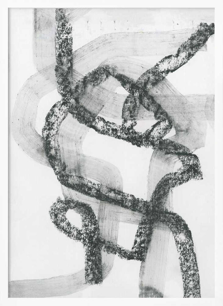 Intertwined Textured Lines