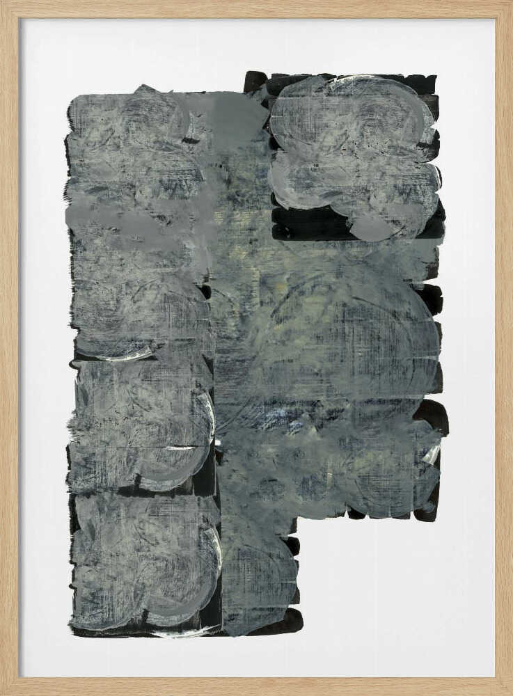 Textured Gray Abstract