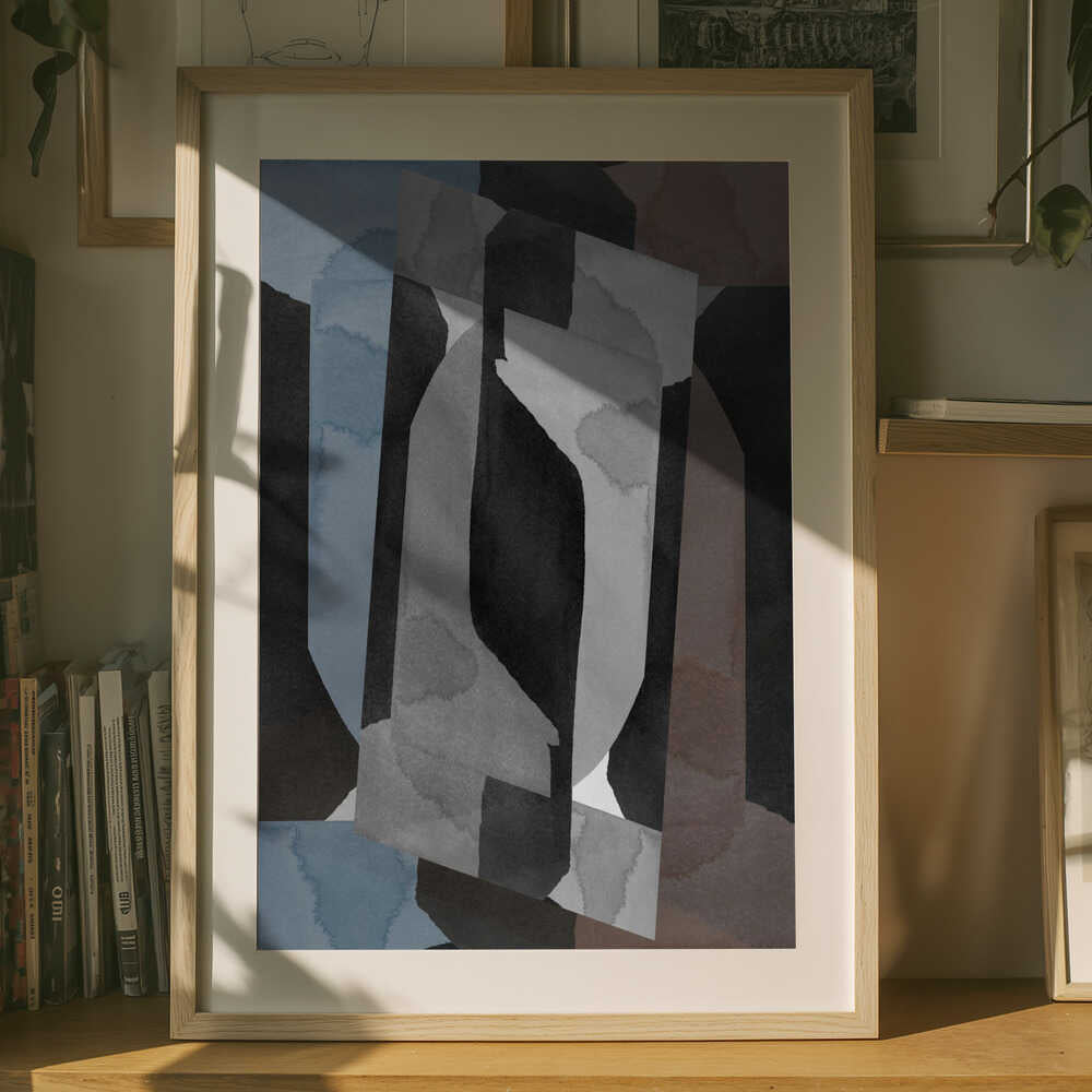 Layered Geometric Watercolor