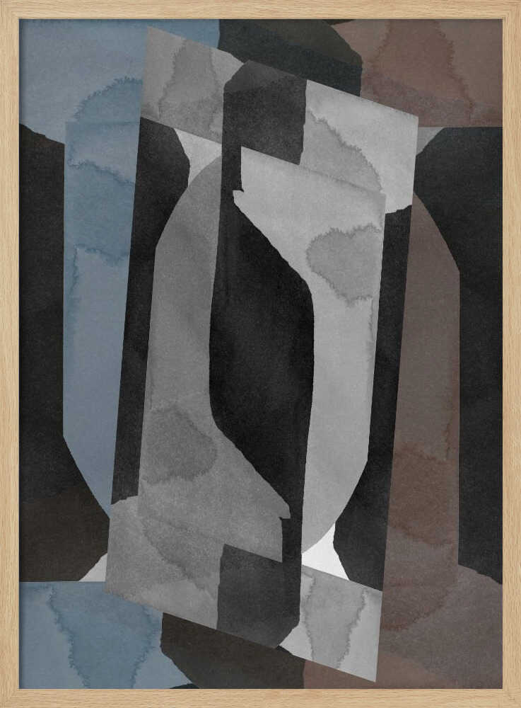 Layered Geometric Watercolor