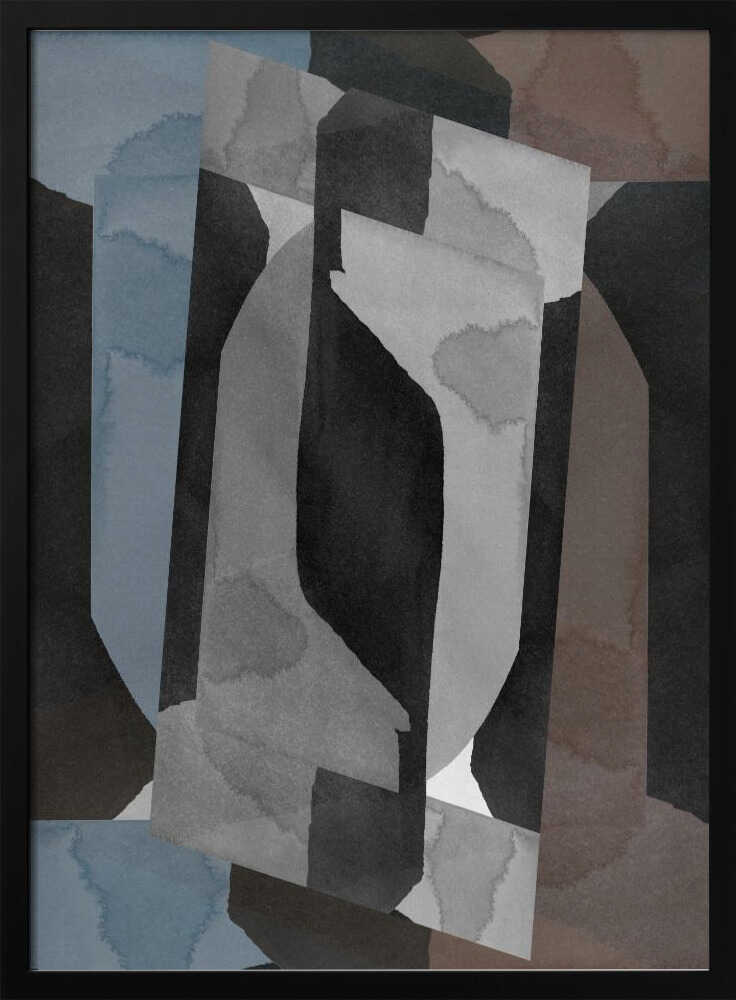 Layered Geometric Watercolor