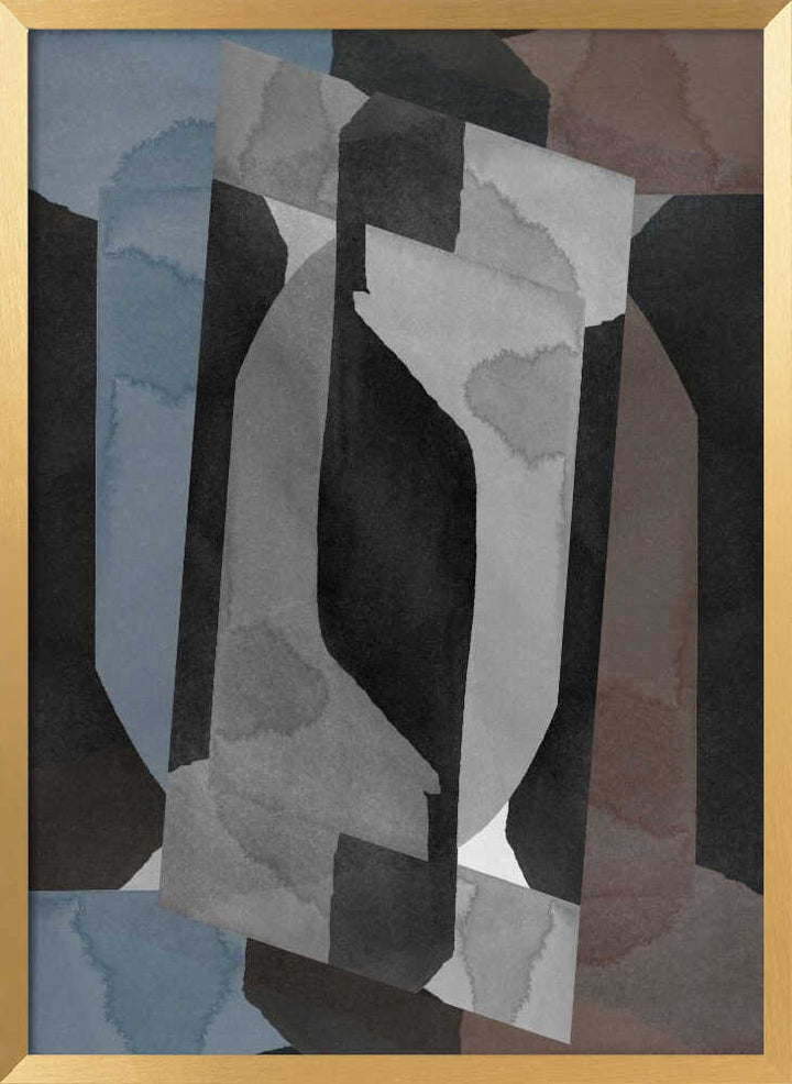 Layered Geometric Watercolor
