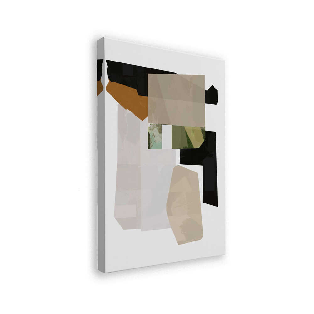Earthy Geometric Collage