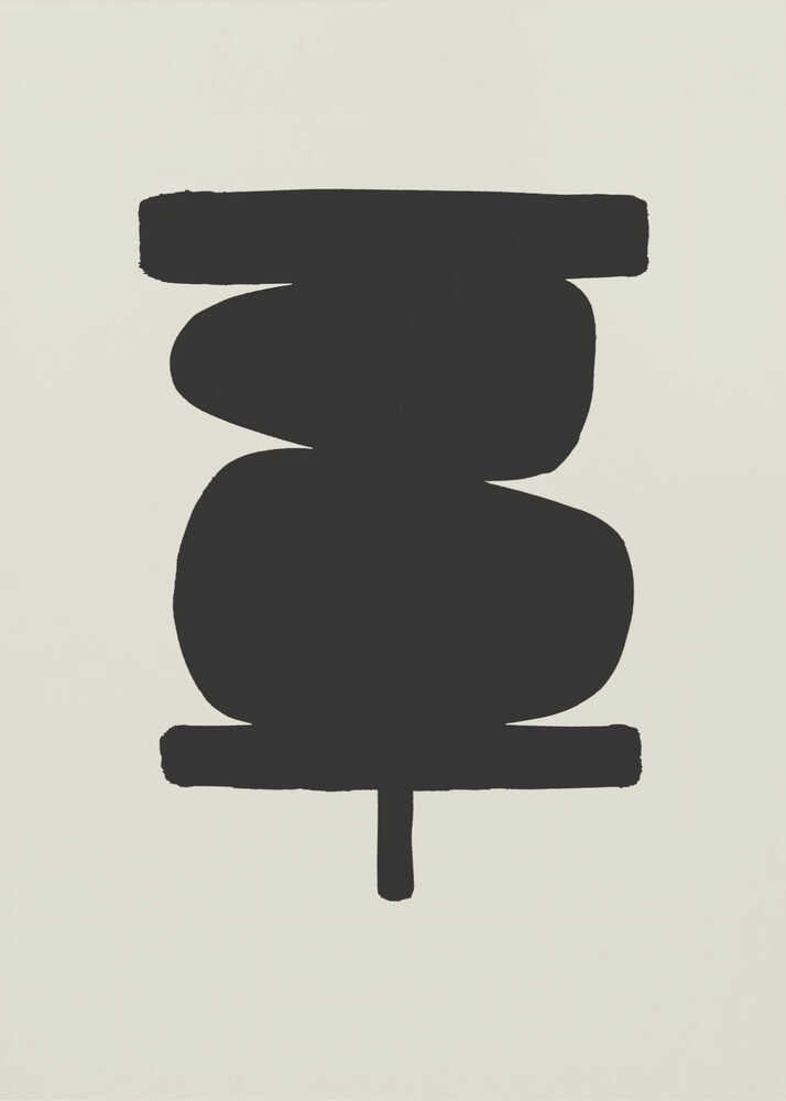 Black Balance Abstract