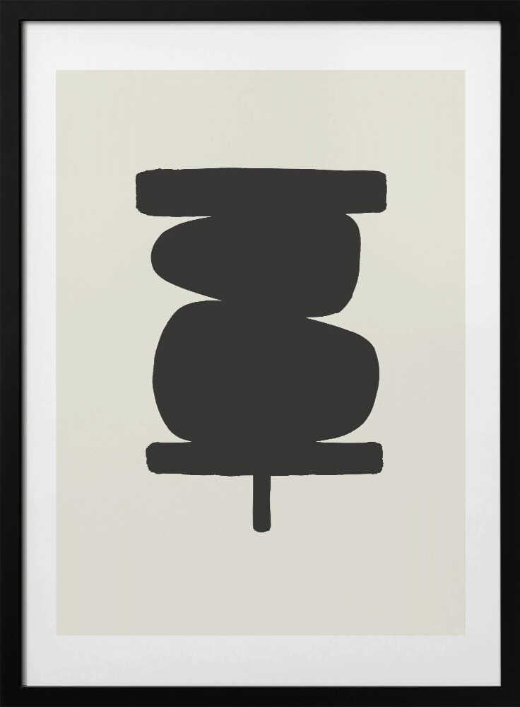 Black Balance Abstract