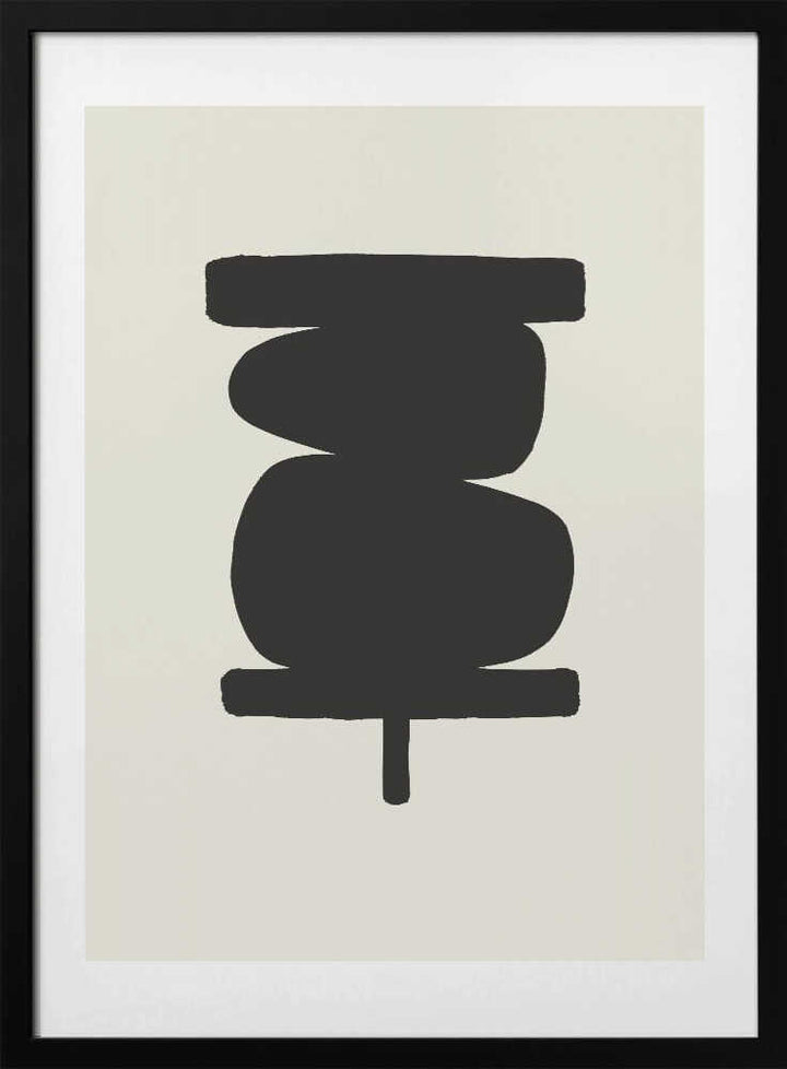 Black Balance Abstract