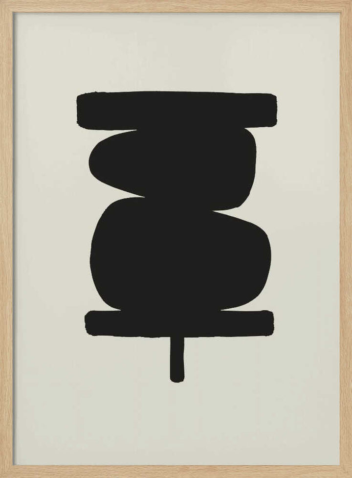 Black Balance Abstract