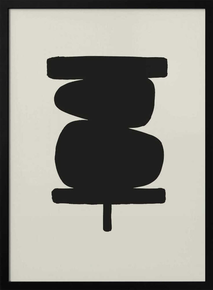 Black Balance Abstract
