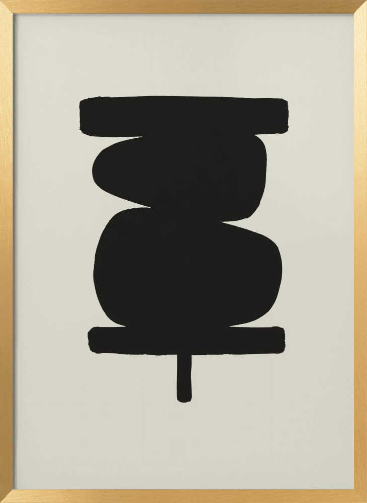Black Balance Abstract