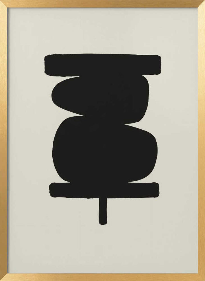 Black Balance Abstract
